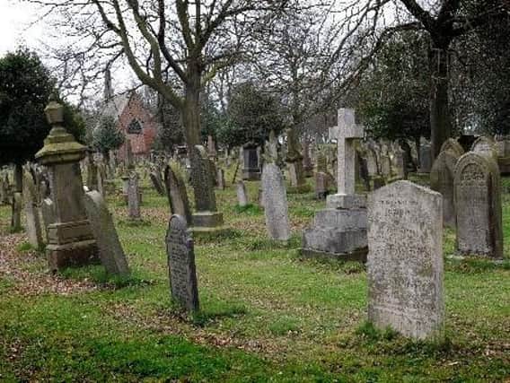 Police say mans Sunderland cemetery death is not suspicious Bishopwearmouth Cemetery.