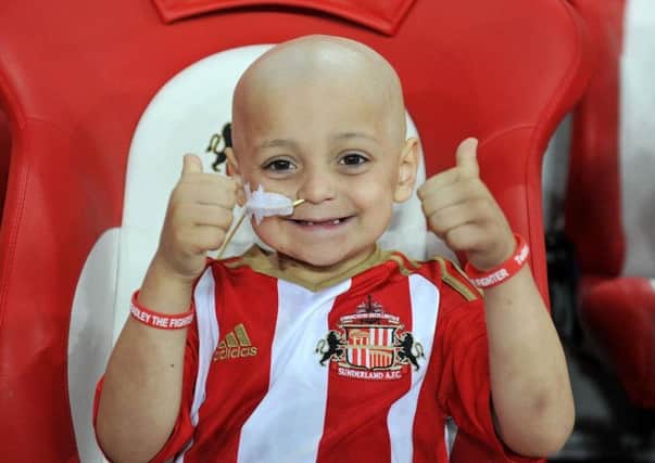 Funds will be raised at the event for five-year-old Bradley Lowery, who suffers from neuroblastoma.