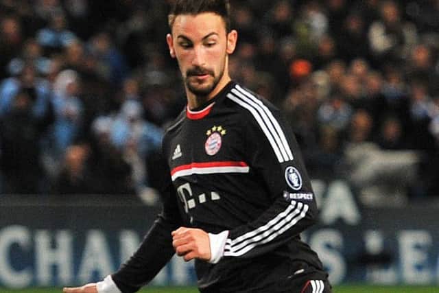 Diego Contento in action for former club Bayern Munich
