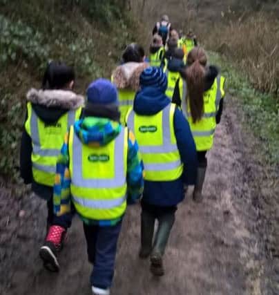 Friday Feeling gang from Valley Road Community Primary School enjoyed a muddy walk organised by Durham Heritage Coast.