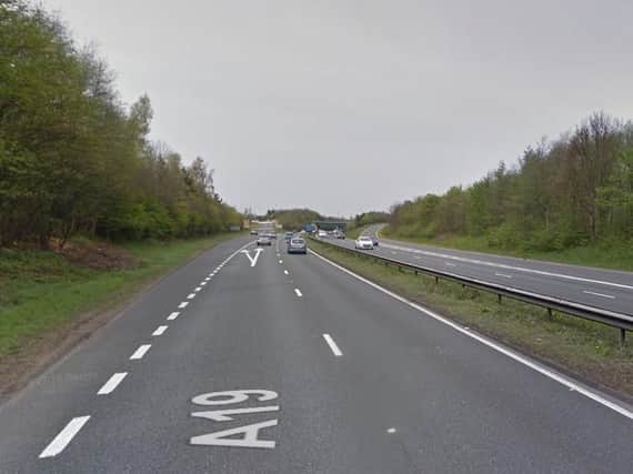 The northbound A19 at the A183 junction. Picture from Google Images.
