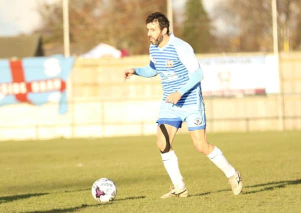 Julio Arca in action for South Shields at Team Solent. Pic: Peter Talbot.