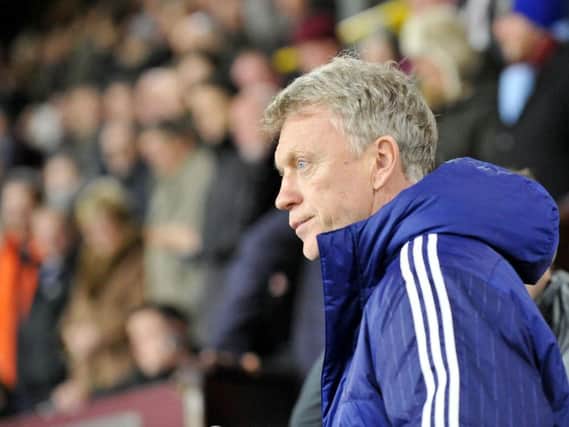 David Moyes: Desperate for wins. Picture by FRANK REID