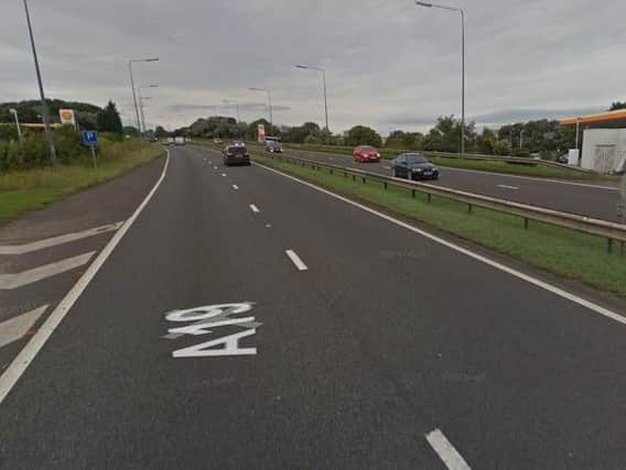 The collision has happened on the A19 between Easington Village and Murton. Image copyright Google Maps.