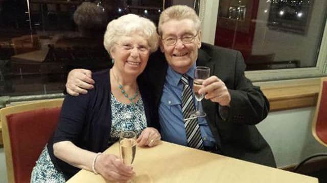 Eve and Stan Ord, from Ewesley Road Church, at the Best of Wearside Awards held in the Stadium of Light.