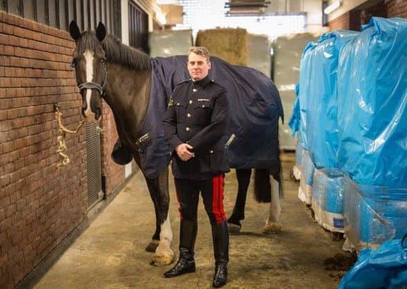 Corporal of Horse Liam Telfer, 32, from Sunderland.
