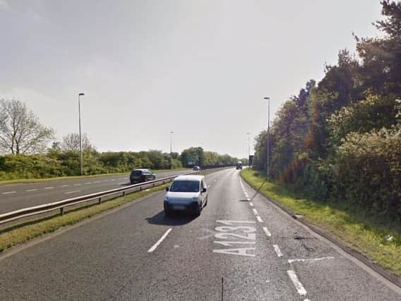 The A1231 in Sunderland. Copyright Google Maps.