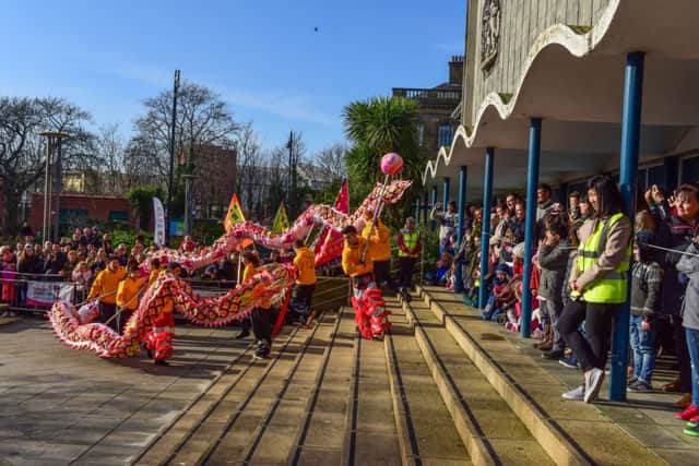 Chinese New Year celebrations in Mowbray Park, Sunderland on Sunday.