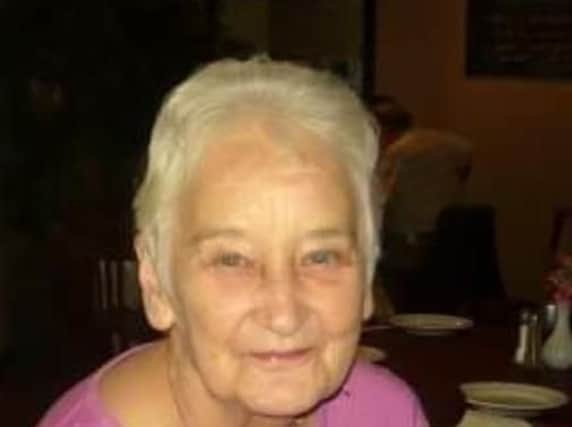 Anne Tregoning, 89, died after being hit by a car near to East Stanley Methodist Church.