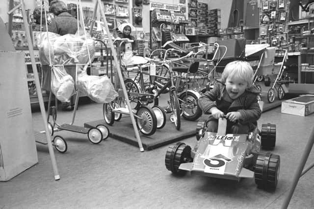 Josephs toy shop in 1976.
