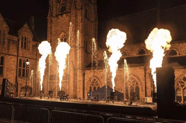 Last year's Fire and Ice festival in Durham