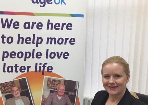 Tracy Collins, who will take over the role of director for Age UK in April once Alan Patchett has retired.
