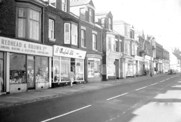 Looking up Roker Ave showing Redhead & Browns and Maxfields. Photograph by the Sunderland Antiquarian Society.