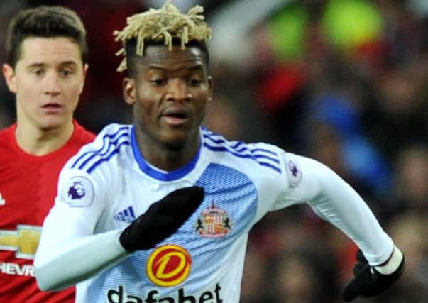 Midfielder Didier Ndong has a key role to play in speeding up Sunderland's counter-attacks. Picture by Frank Reid