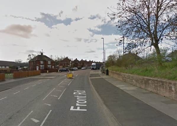 Front Road, in Ford Estate, Sunderland. Copyright Google Maps.