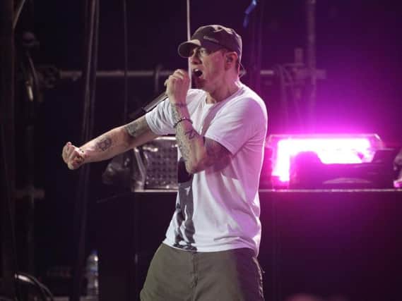 Eminem will headline Reading and Leeds. Picture: PA.