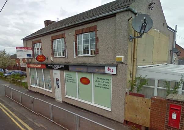 The shop targeted in Wheatley Hill is in Wingate Lane. Image copyright Google Maps.