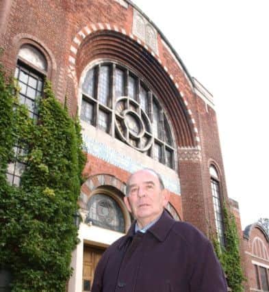 Charles Slater pictured outside the Synagogue in Ryhope Road, Sunderland, in 2005.