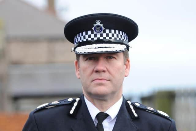 Northumbria Police Chief Constable Steve Ashman.