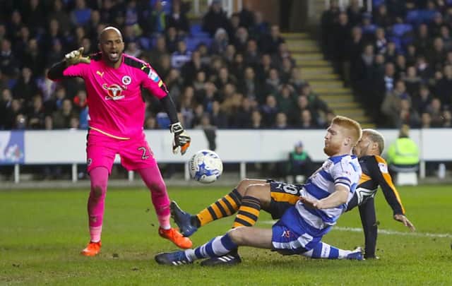 Newcastle United's Yoan Gouffran makes an attempt at goal during the Sky Bet Championship match at the Madejski Stadium, Reading. PRESS ASSOCIATION Photo. Picture date: Tuesday March 7, 2017. See PA story SOCCER Reading. Photo credit should read: David Davies/PA Wire. RESTRICTIONS: EDITORIAL USE ONLY No use with unauthorised audio, video, data, fixture lists, club/league logos or "live" services. Online in-match use limited to 75 images, no video emulation. No use in betting, games or single club/league/player publications.