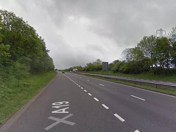 The incident took place just after the A690 turn-off. Image by Google Maps.