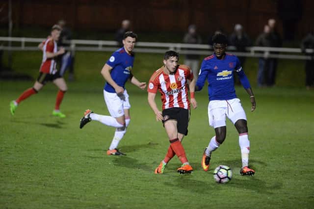 Lynden Gooch was in action for the U23's