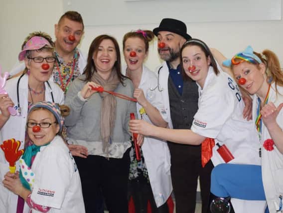 Clown Doctors at The Great North Children's Hospital