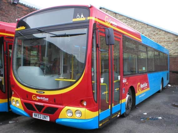 A Go North East bus.