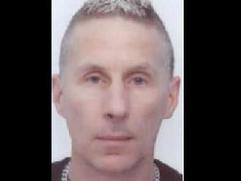 A picture of Craig Hauxwell released by detectives as they tried to track him down.