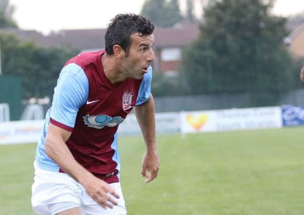 South Shields' Julio Arca. Image by Peter Talbot.