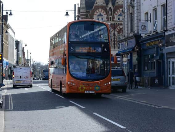 The new bus route on Bridge Street is now open