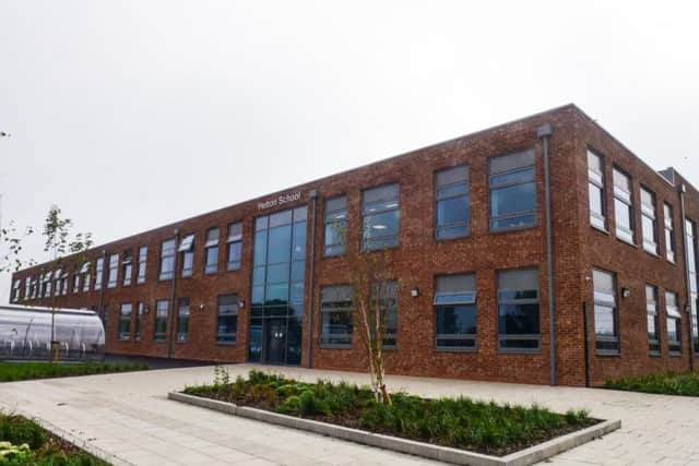 The new Hetton School, which began to welcome staff and students at the start of this academic year.