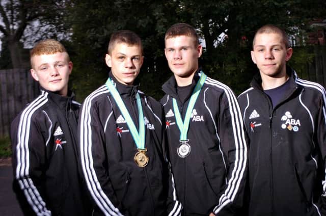 Birtley ABC's Callum French (left) and Pat McCormack will be in World Series Boxing action in London on Thursday