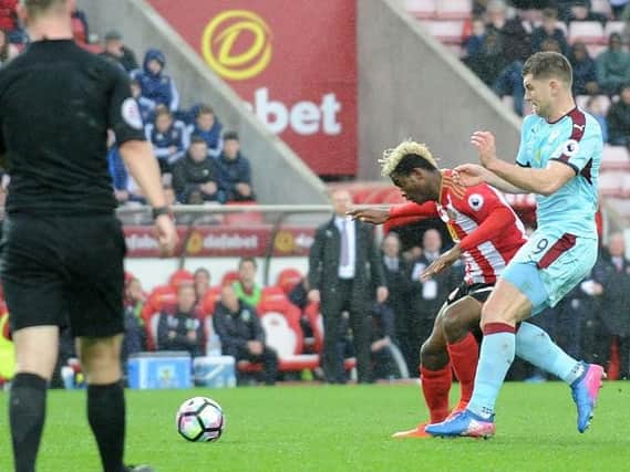 Didier Ndong stepped off the bench against Burnley