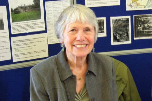 Brenda Graham of Houghton & District Local History Group.