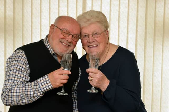 Sylvia and Bob Berston celebrate their Diamond Wedding