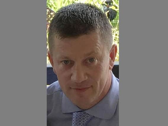 A photograph of Pc Keith Palmer, issued by the Metropolitan Police, where he worked for 15 years before he was killed in the Palace of Westminster attack.