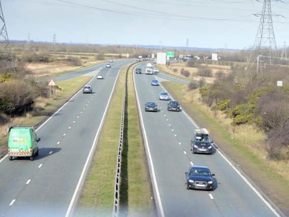 The section of the A19 near where the police chase took place.