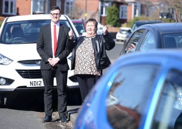 The new parking scheme around Seaburn Metro and Fulwell streets is welcomed by Coun Margaret Beck and Coun Michael Mordey