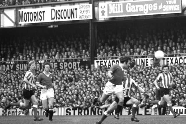 Sunderland take on Manchester United on Easter Monday, 1977
