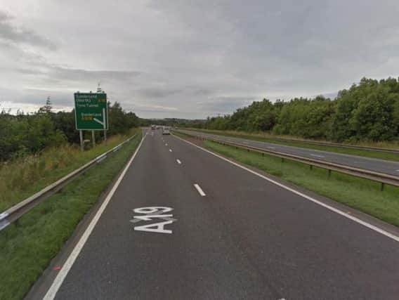 The collision has happened close to the A1018 junction. Image copyright Google Maps.