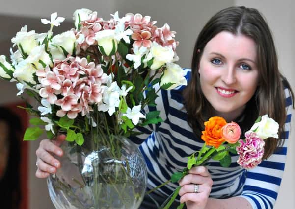 Award-winning florist Katie-Jane Hermes is now teaching at Sunderland College.