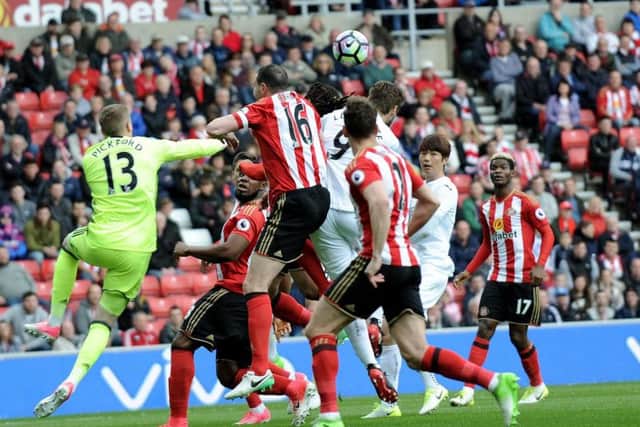 Sunderland concede the opening goal at the Stadium of Light