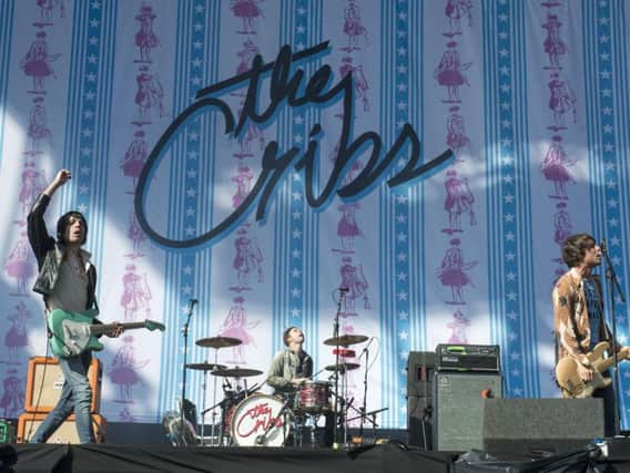 The Cribs play in Newcastle on Monday night.