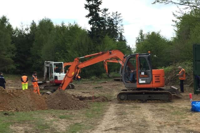 The recent search for the remains of "disappeared" victim Seamus Ruddy.