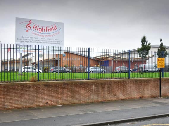Highfield Community Primary School in Fordfield Road, Sunderland.
