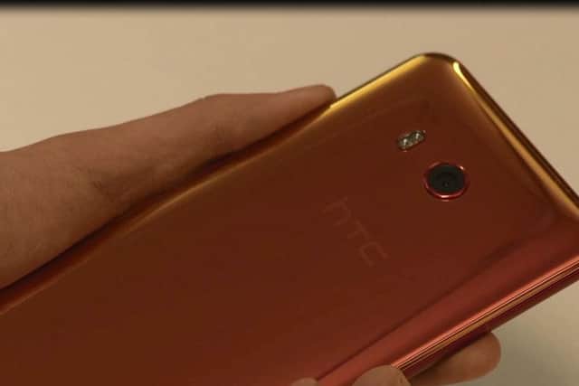 The HTC U11 'squeezable' smartphone