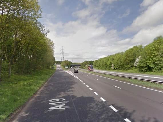 The crash happened just at around the A690 turn-off on the A19. Picture: Google Maps.