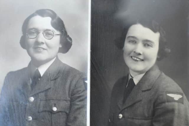 Jennie Morton pictured in her RAF years.