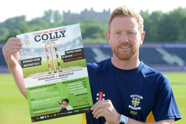 Durham captain Paul Collingwood promotes his testimonial - at the Emirates Riverside on Sunday, August 20